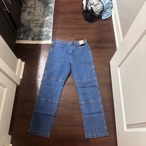 NEW! Madewell 90s Straight Utility Jean (Sz 30)